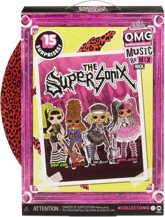 Image du produit L.O.L. Surprise! L.O.L. Surprise OMG Remix Rock-Ferocious