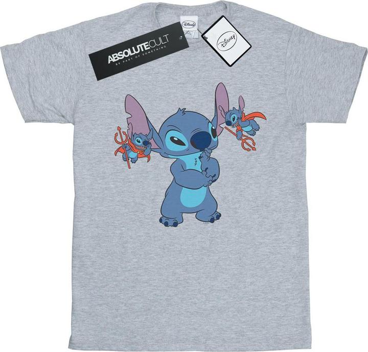 Image du produit Disney - T-shirt LILO AND STITCH LITTLE DEVILS - Fille (128)