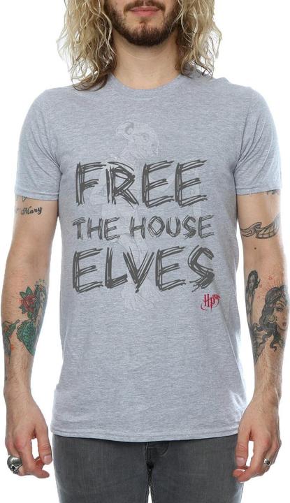 Immagine prodotto Dobby Free The House Elves Maglietta Uomo (XXL)