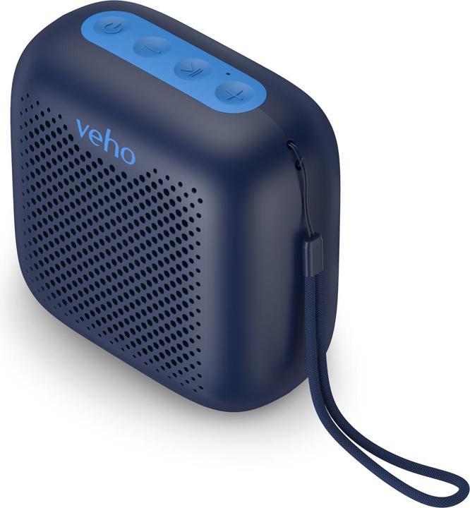 Actual product image veho Mz-4 Portable Bluetooth Speaker-Blue