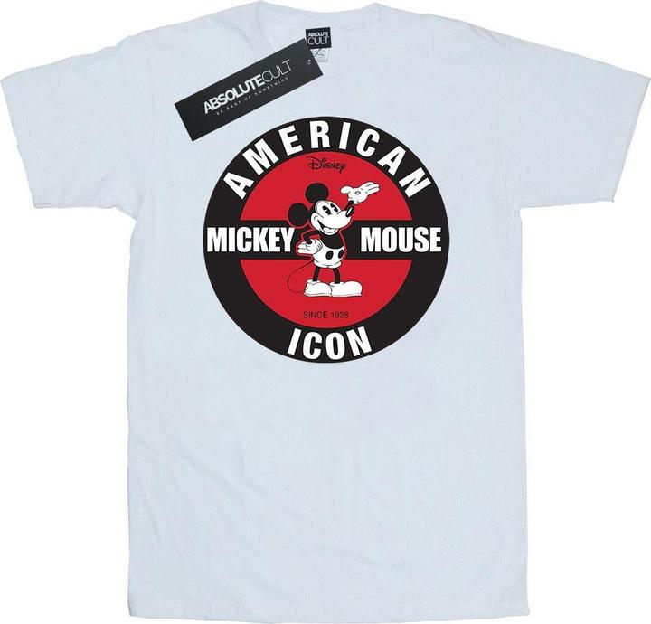 Immagine prodotto Disney Mickey Mouse American Icon Maglietta Uomo (L)