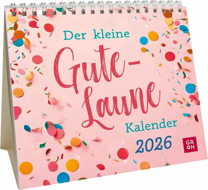 Produktbild Mini-Kalender 2026: Der kleine Gute-Laune-Kalender (Harter Einband, Deutsch)