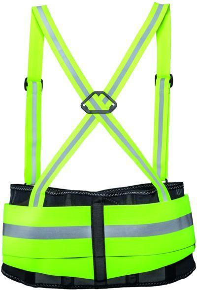 Productafbeelding Kneetek High-Vis ruggensteunband, geel, type: XL