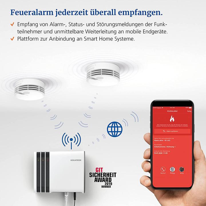 Image du produit Hekatron Genius Port Funkerweiterung