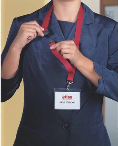 Produktbild Durable Staples Ausweisband 20, Karabiner, Juoda, 10 Stück