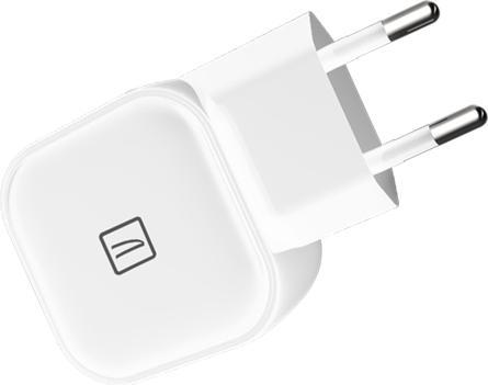 Tucano 38W GAN USB EU, chargeur mural avec prise EU, blanc (38 W)