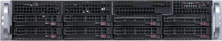 Actual product image Supermicro SC825 TQC-R802LPB - Rack mount - 2U