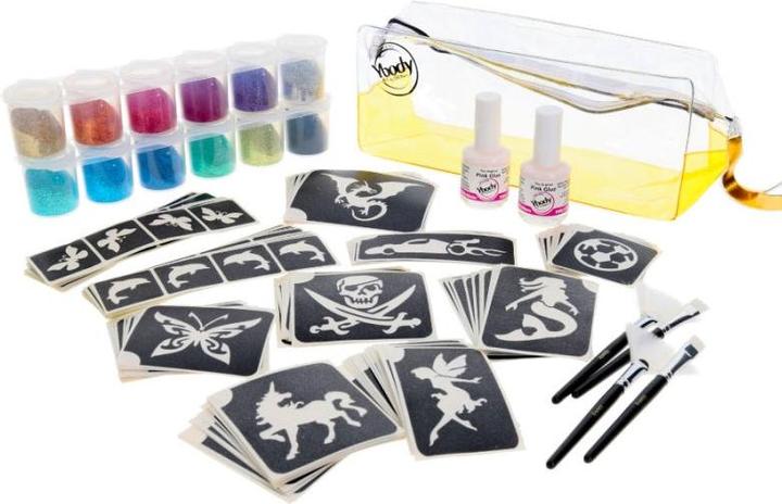 Produktbild Ybody Kinderfest Glitzer BIO Tattoo Set
