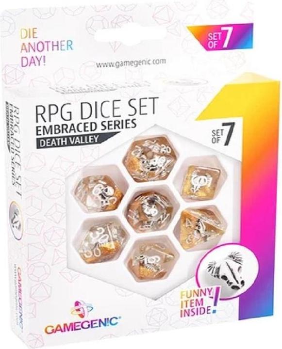Gamegenic Set de 7 Dés Jdr - Embraced Series : Totem Mask