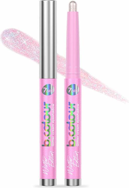Actual product image 7Days Bcolour We Glitter Cream Eyeshadow 01-Prosecco - 11 Grams (01-Prosecco)