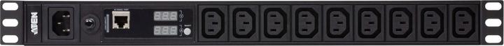 Actual product image Aten PE1109G 1U Basic PDU with measuring function