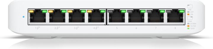 Actual product image Ubiquiti USW-LITE-8-POE (8 Ports)