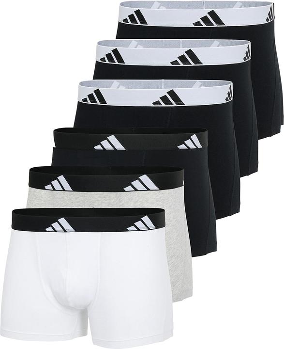Produktbild adidas 6er Pack Active Flex Cotton Retro Short / Pant (L, 6er Pack)
