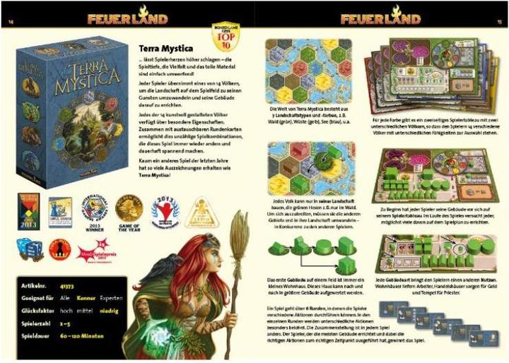 Actual product image Feuerland Terra Mystica (German)