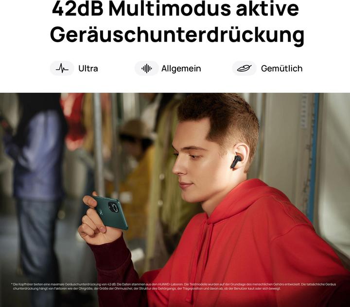 Produktbild Huawei FreeBuds 5i (ANC, 6 h, Kabelgebunden)