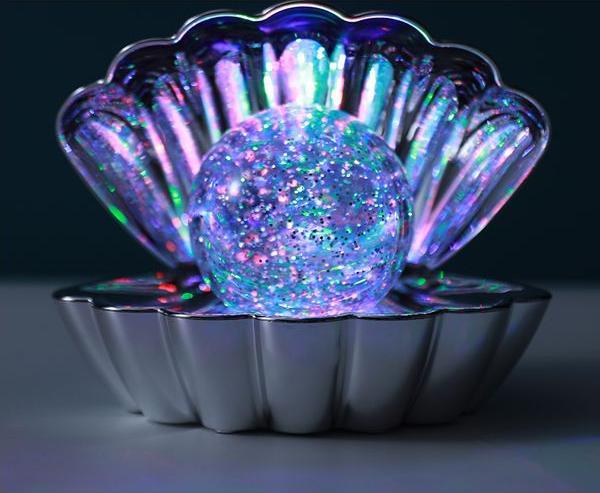 Actual product image i-Total Lampe Muschel silber