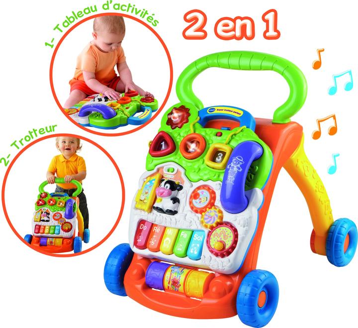 Immagine prodotto VTech Carrello per giocare e correre (FR)