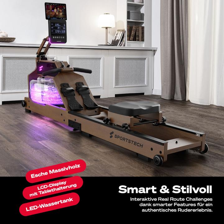 Produktbild Sportstech WRX1000 Wasser Rudergerät