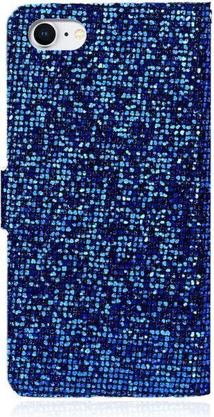 Image du produit MU Style Housse en cuir pailleté à rayures (Apple iPhone SE (3ème génération), Apple iPhone SE (2ème génération), Apple iPhone 8, Apple iPhone 7)