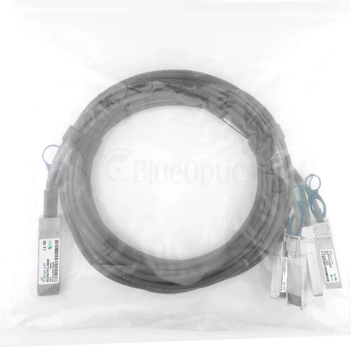 Produktbild BlueLAN Fortinet FN-CABLE-QSFP28-4SFP28-2 kompatibles QSFP28 DAC SC282701L2M26
