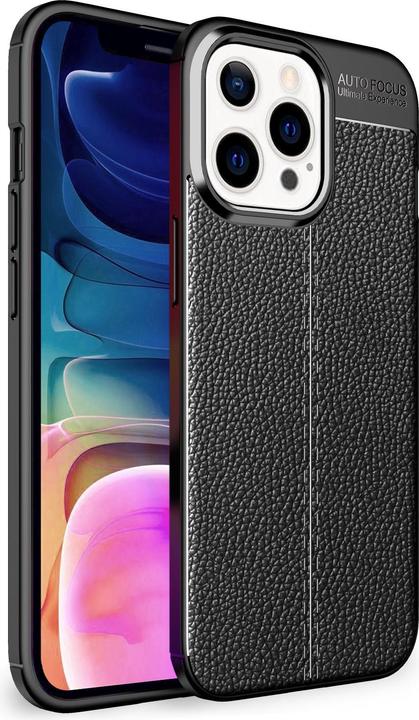 Immagine prodotto Nalia Custodia per cellulare in silicone con aspetto in pelle (Apple iPhone 13 Pro Max)