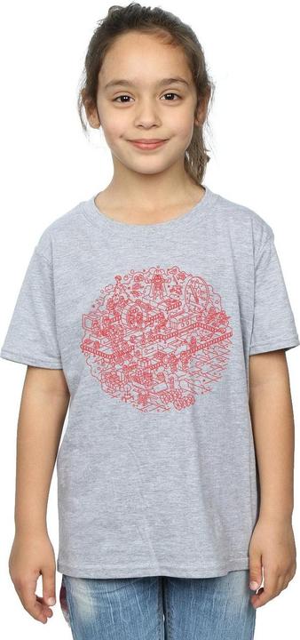 Immagine prodotto Star Wars Christmas Death Star Maglietta Ragazze (116)