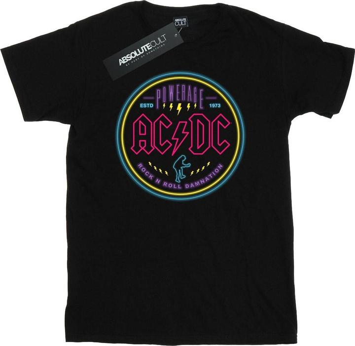 AC/DC Circle Neon TShirt