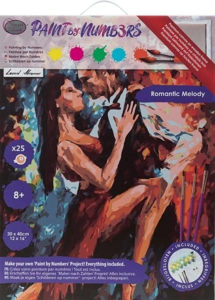 Immagine prodotto Craft Buddy Paint by Numbers "Kiss in Melody" 30 x 40 cm