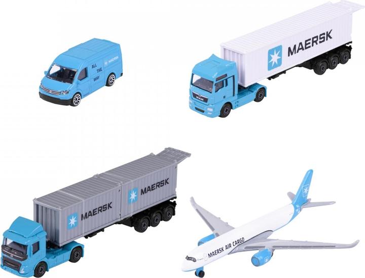 Produktbild Majorette MAERSK Transport Vehicles, 3-asst.