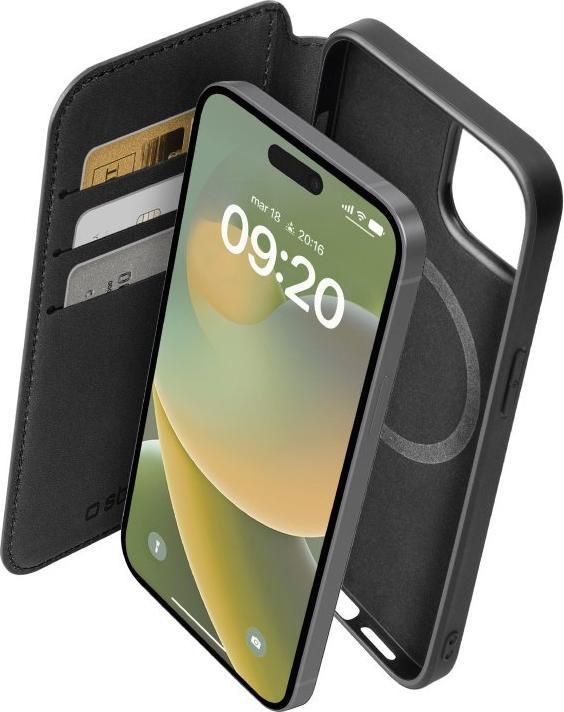 Immagine prodotto SBS Duo Mag Wallet schwarz iPhone 15 Plus (Apple iPhone 15 Plus)