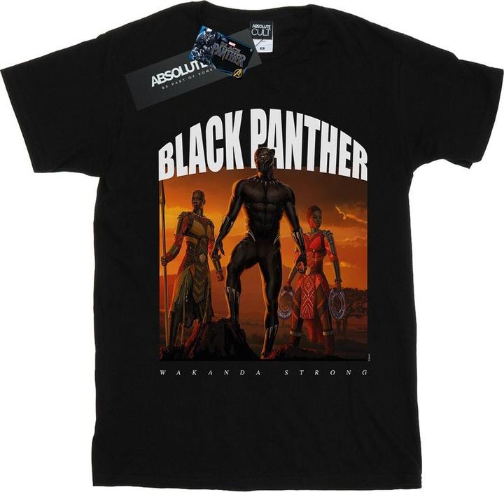 Image du produit Mens Black Panther Wakanda Strong T-Shirt (XXL)