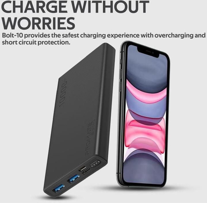 Produktbild ProMate Bolt-10 Power Bank 10W (10000 mAh, 37000 Wh)