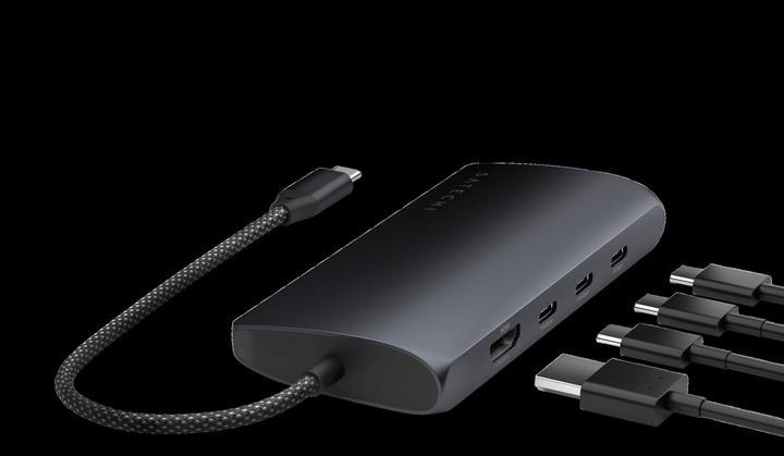 Image du produit Satechi USB- C multiport 8k avec Ethernet (USB-C, 8 Ports)