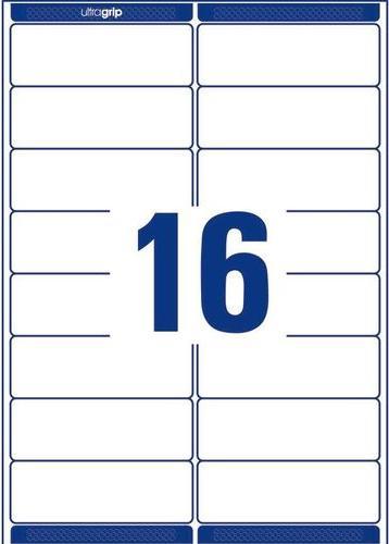 Actual product image Avery Address labels 99.1x33.9mm L7162-100 weiss 1600 Stk./100 Blatt