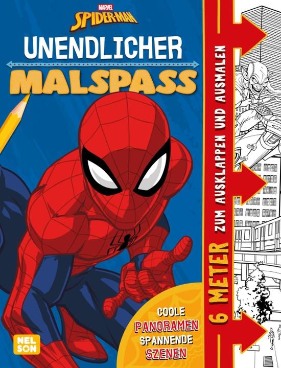 Produktbild MARVEL Spider-Man Unendlicher Malspass