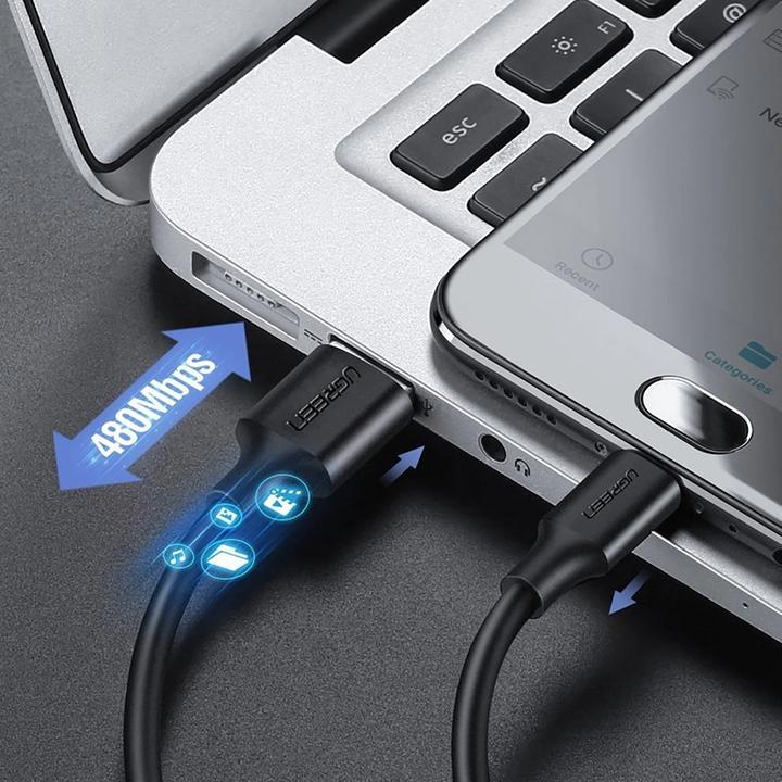 Productafbeelding Ugreen USB A - USB micro B (0.25 m, USB 3.0)