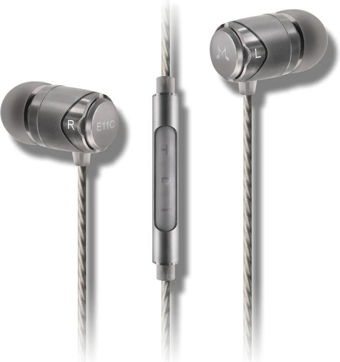 Immagine prodotto SoundMagic E11C stalowy - słuchawki przewodowe (Nessuna soppressione del rumore, Cablato)