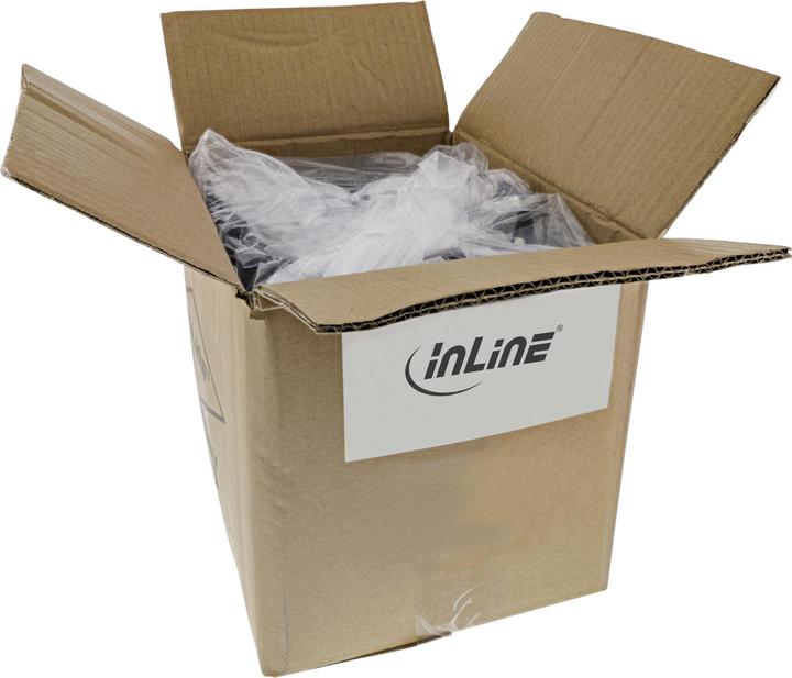 Produktbild InLine 35er Pack Bulk-Pack Kaltgeräteverlängerung (2 m, C13)