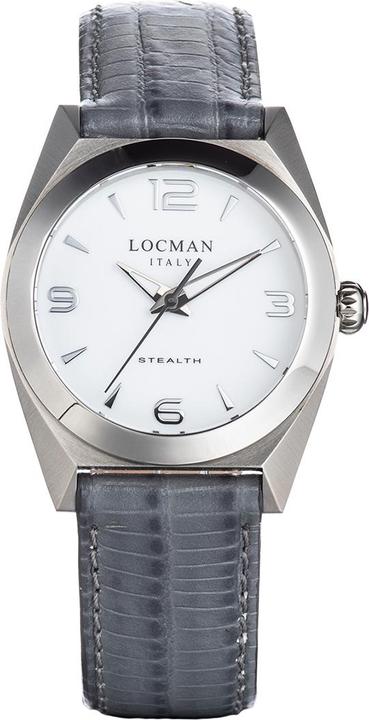 Produktbild Locman Italy Damenuhr Stealth Lady grau Ref. 0804 (Analoguhr, 33 mm)