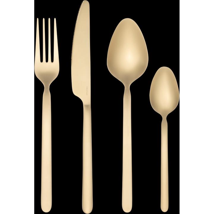 Produktbild Blomus Besteckgarnitur Stella black 16-teilig (16 Stück, Besteck Set)
