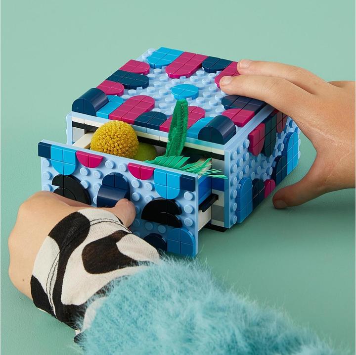 Produktbild LEGO Tier-Kreativbox mit Schubfach (41805, LEGO Dots)