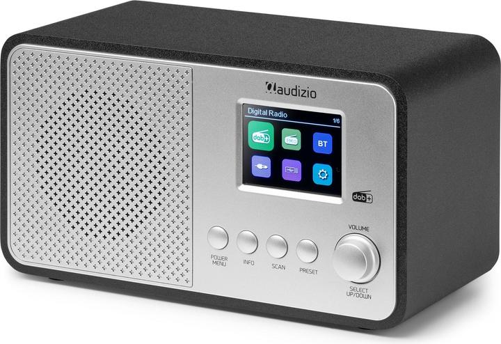 Immagine prodotto Audizio DAB+ Radio Avio Silber, Radio Tuner: FM, DAB+ (FM, DAB, Bluetooth)