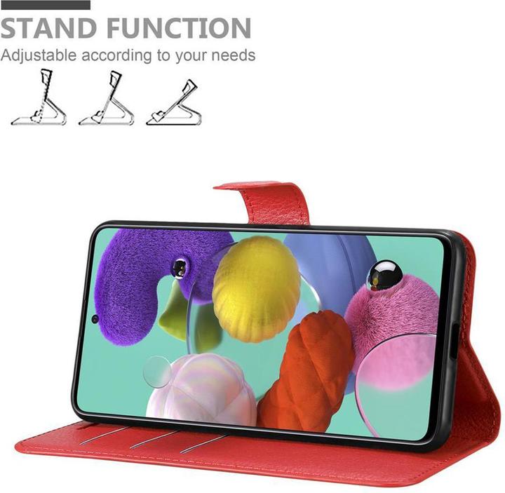 Actual product image Cadorabo Book with stand function cover (Samsung Galaxy A51 5G)