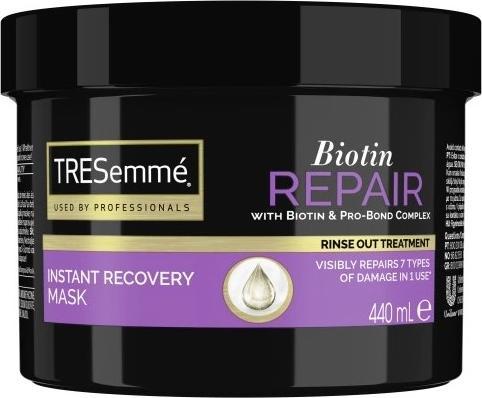 Actual product image Tresemmé TRESemmÃ© - Restorative mask for damaged hair Biotin Repair (Instant Recovery Mask) 440 ml (440 ml)