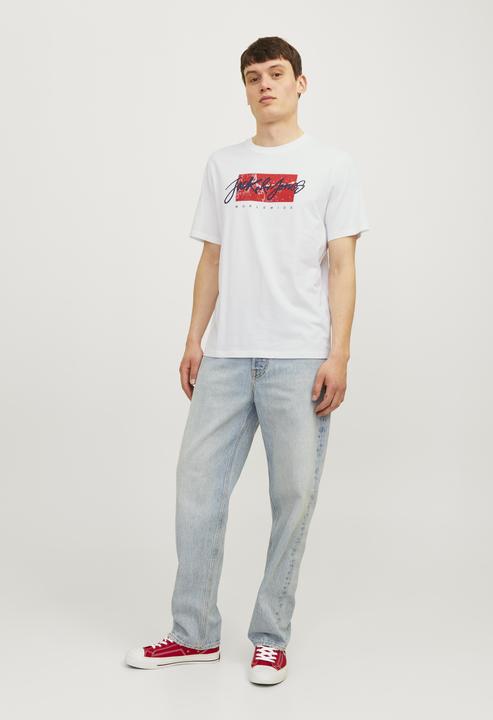 Actual product image Jack & Jones Logo round neck T-shirt T-shirt (XS)
