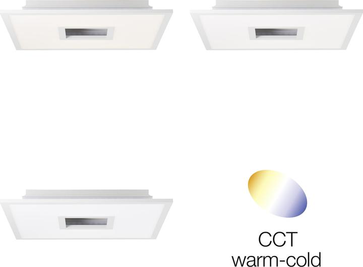 Image du produit Brilliant Panneau LED en saillie, 45 x 45 cm, 2400 lm, dimmable, 2700-6500 K, CCT, RGB (2400 lm)
