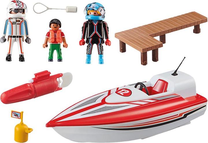 Actual product image Playmobil Speedboat with underwater motor (70744, Playmobil Sports & Action)