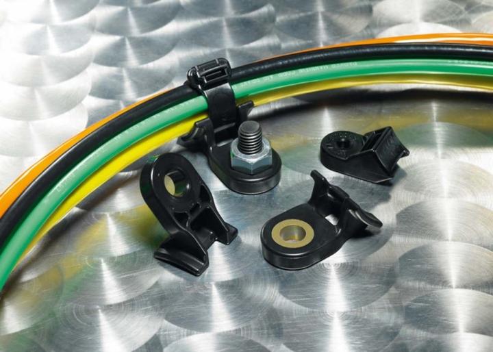 Image du produit HellermannTyton Hellermann HDM25-PA66HIR-BK 100 Support151-00437 (36.30 mm, 100 pcs)