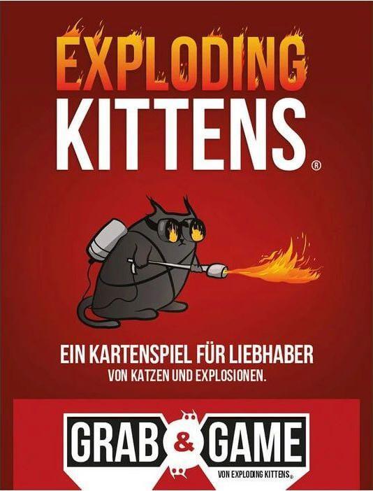 Actual product image Exploding Kittens EXKD0045 - : Grab & Game (German)