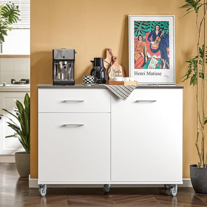 Actual product image SoBuy Kitchen cabinet white